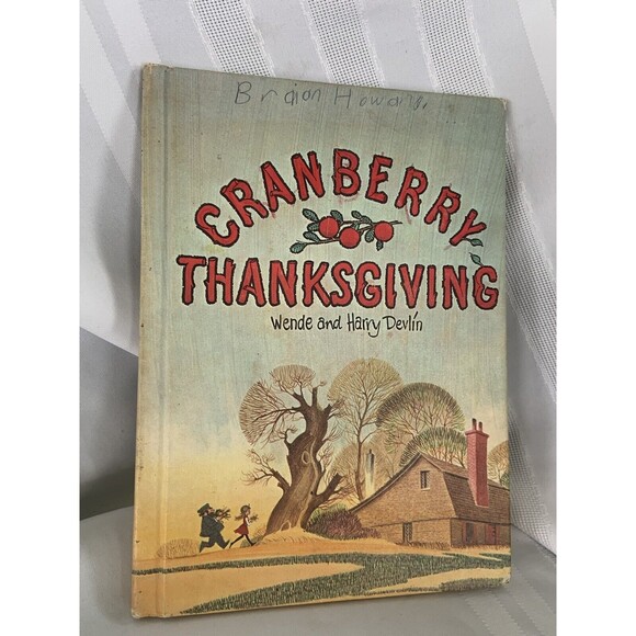 Cranberry Thanksgiving ︱ Wende and Harry Devlin︱1971 Hardback First Edition - Picture 2 of 7